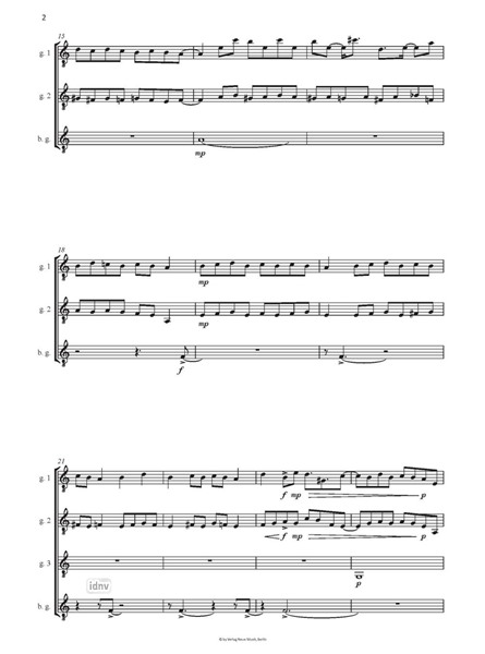 viento de verano für drei Gitarren und akustische Bassgitarre (2023) viento de verano für drei Gitarren und akustische Bassgitarre (2023)