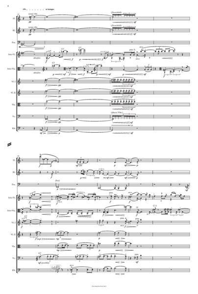 Dialoghi d‘amore II. 2. Abschrift für Solo-Violine, Solo-Viola und Ensemble (2020) Dialoghi d‘amore II. 2. Abschrift für Solo-Violine, Solo-Viola und Ensemble (2020)