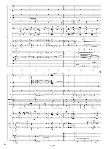 Tramespace II für großes Ensemble (2013-2015) Tramespace II für großes Ensemble (2013-2015)
