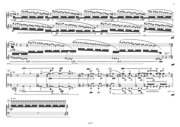 Nokorigaku (Remaining Music) für Klavier (2019) Nokorigaku (Remaining Music) für Klavier (2019)