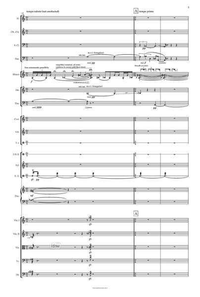 Khaen für 4 Khaen und Orchester (2021) Khaen für 4 Khaen und Orchester (2021)