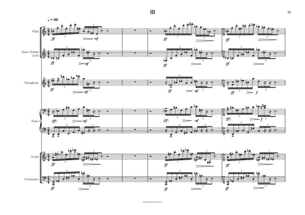 Neofonia für Ensemble (2016, rev. 2021) Neofonia für Ensemble (2016, rev. 2021)
