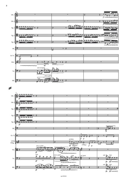 Konzert für Orchester, Schlagzeug und Klavier für Schlagzeug solo, Klavier solo und Orchester (2025) Konzert für Orchester, Schlagzeug und Klavier für Schlagzeug solo, Klavier solo und Orchester (2025)