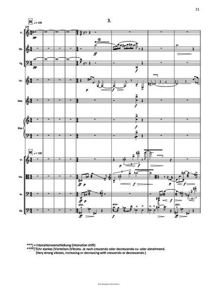 Sonett III für Doppelquartett, Klavier und Marimbaphon (1986, rev) Sonett III für Doppelquartett, Klavier und Marimbaphon (1986, rev)