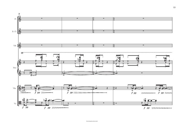 Neofonia für Ensemble (2016, rev. 2021) Neofonia für Ensemble (2016, rev. 2021)