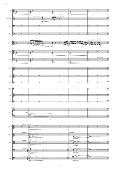 Khaen für 4 Khaen und Orchester (2021) Khaen für 4 Khaen und Orchester (2021)