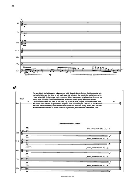 Die Salzprinzessin op. 149 für Kammerorchester und einen optionalen Erzähler (2021) Die Salzprinzessin op. 149 für Kammerorchester und einen optionalen Erzähler (2021)