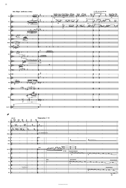 Clairière für großes Orchester (2021-22) Clairière für großes Orchester (2021-22)
