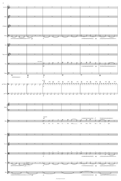 Sechste Sinfonie für Bariton und kleines Orchester (2020/21) Sechste Sinfonie für Bariton und kleines Orchester (2020/21)