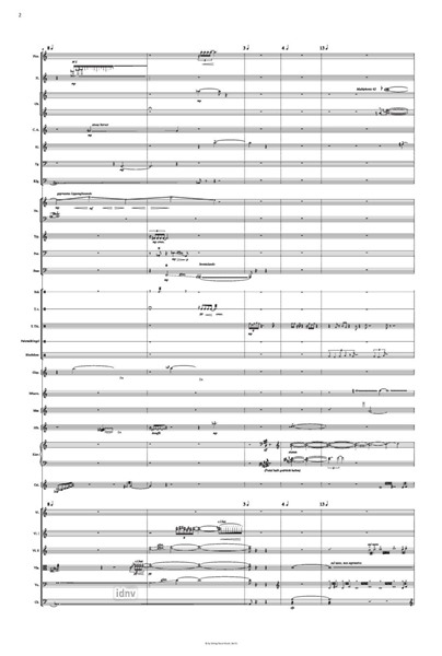 Clairière für großes Orchester (2021-22) Clairière für großes Orchester (2021-22)