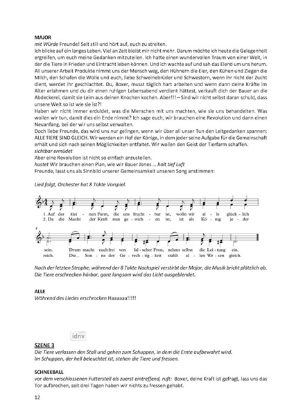 Animal Farm / Animal Farm Suite für Chor und Orchester Animal Farm / Animal Farm Suite für Chor und Orchester