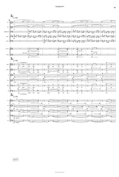Songbook für Vokalensemble und Orchester (2021-22) Songbook für Vokalensemble und Orchester (2021-22)