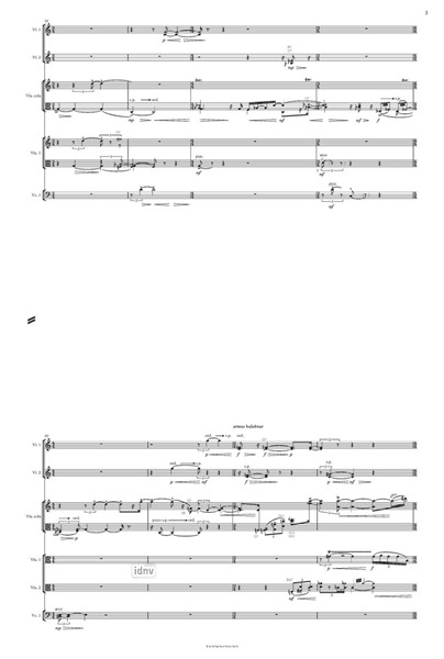 In der Farbe von Erde Musik für Viola, 44 Streicher und 2 Schlagzeuger (2021) In der Farbe von Erde Musik für Viola, 44 Streicher und 2 Schlagzeuger (2021)