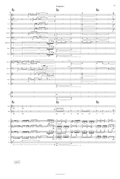 Songbook I für Vokalensemble und Orchester (2021-22) Songbook I für Vokalensemble und Orchester (2021-22)