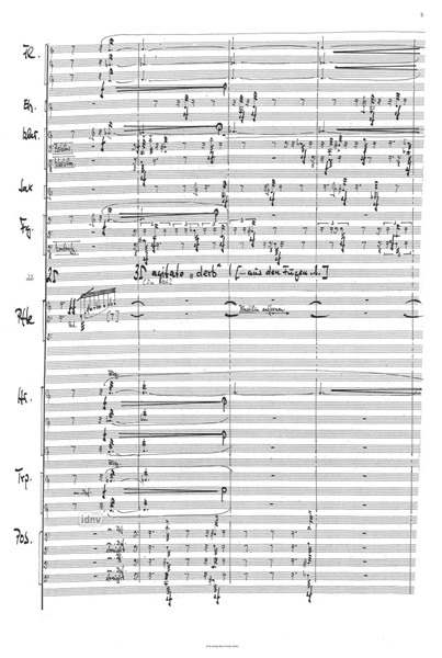 "Se da contra las piedras la libertad …" für Klavier und 20 Bläser (2021) "Se da contra las piedras la libertad …" für Klavier und 20 Bläser (2021)