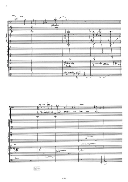 Cantata "De la mano imposible" für Bariton und Orgel (2025/2026) Cantata "De la mano imposible" für Bariton und Orgel (2025/2026)
