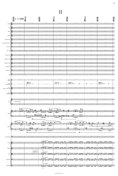 Auslaufen der Zeit VII für 2 Klaviere und Orchester (2023) Auslaufen der Zeit VII für 2 Klaviere und Orchester (2023)