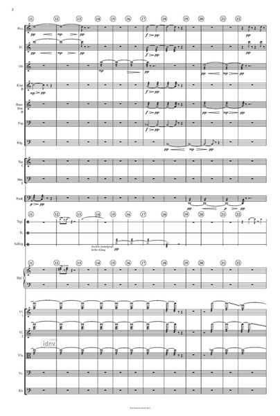 AUF BLAUEM GRUND II für Orchester (2012/21) AUF BLAUEM GRUND II für Orchester (2012/21)