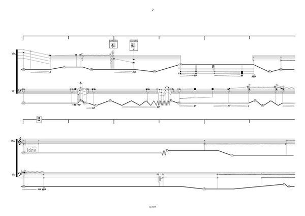 you actually are evaporating für Violine und Violoncello (2011-14) you actually are evaporating für Violine und Violoncello (2011-14)