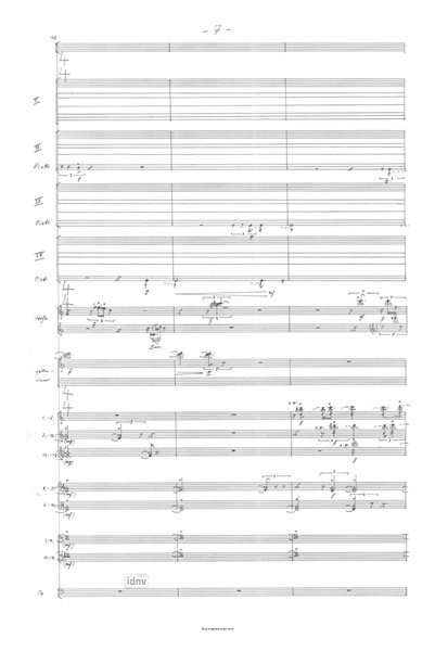 Aperio für Posaune solo, 4 Schlagzeuger, Harfe, Klavier, Synthesizer, Streichorchester und Zuspiel (1998/99) Aperio für Posaune solo, 4 Schlagzeuger, Harfe, Klavier, Synthesizer, Streichorchester und Zuspiel (1998/99)