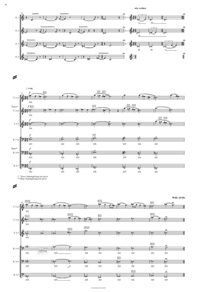 Chorszenen für ein Musiktheater (II) für gemischten Chor a cappella (2023) Chorszenen für ein Musiktheater (II) für gemischten Chor a cappella (2023)