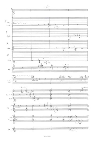 Aperio für Posaune solo, 4 Schlagzeuger, Harfe, Klavier, Synthesizer, Streichorchester und Zuspiel (1998/99) Aperio für Posaune solo, 4 Schlagzeuger, Harfe, Klavier, Synthesizer, Streichorchester und Zuspiel (1998/99)
