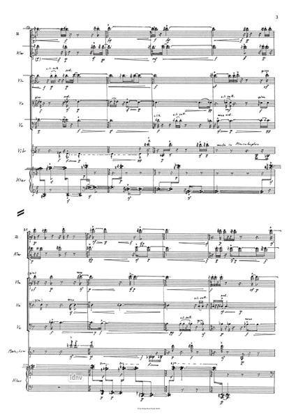 Traumgesang für Ensemble (2007) Traumgesang für Ensemble (2007)