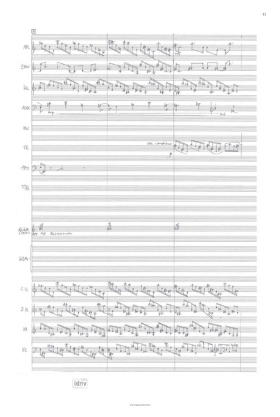 Ataraxia für Klavier und Orchester (auch für 13 Instrumente) (1988) Ataraxia für Klavier und Orchester (auch für 13 Instrumente) (1988)