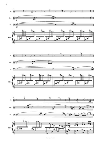 Der kleine Prinz trifft DICH für Sprecher*in, Violine, Altsaxophon, Violoncello und Klavier (2022) Der kleine Prinz trifft DICH für Sprecher*in, Violine, Altsaxophon, Violoncello und Klavier (2022)
