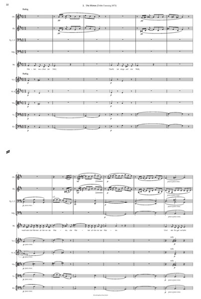 Weihnachtslieder op. 8 bearbeitet für Singstimme (tief) mit Orchesterbegleitung (2023/2024) Weihnachtslieder op. 8 bearbeitet für Singstimme (tief) mit Orchesterbegleitung (2023/2024)