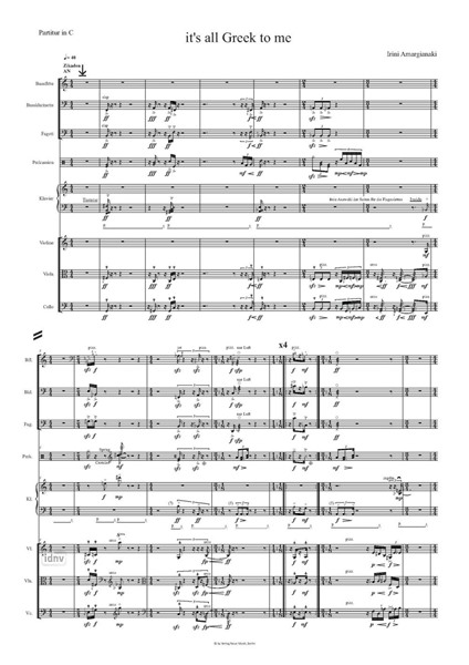 it's all Greek to me für Ensemble (2023) it's all Greek to me für Ensemble (2023)