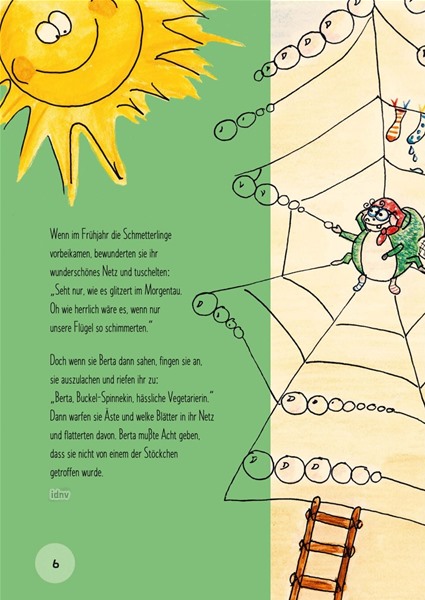 Berta, die bucklige Brotspinne Berta, die bucklige Brotspinne