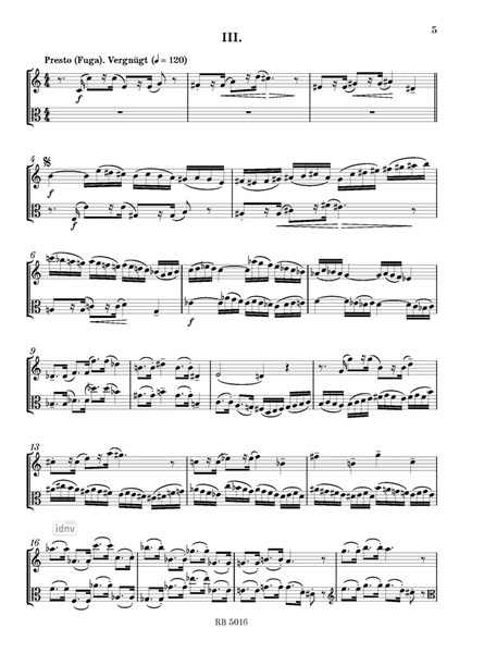Sonatine für Violine (oder Flöte) und Viola (1941) Sonatine für Violine (oder Flöte) und Viola (1941)