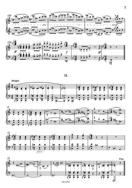 2 Sätze für Klavier (1938) 2 Sätze für Klavier (1938)